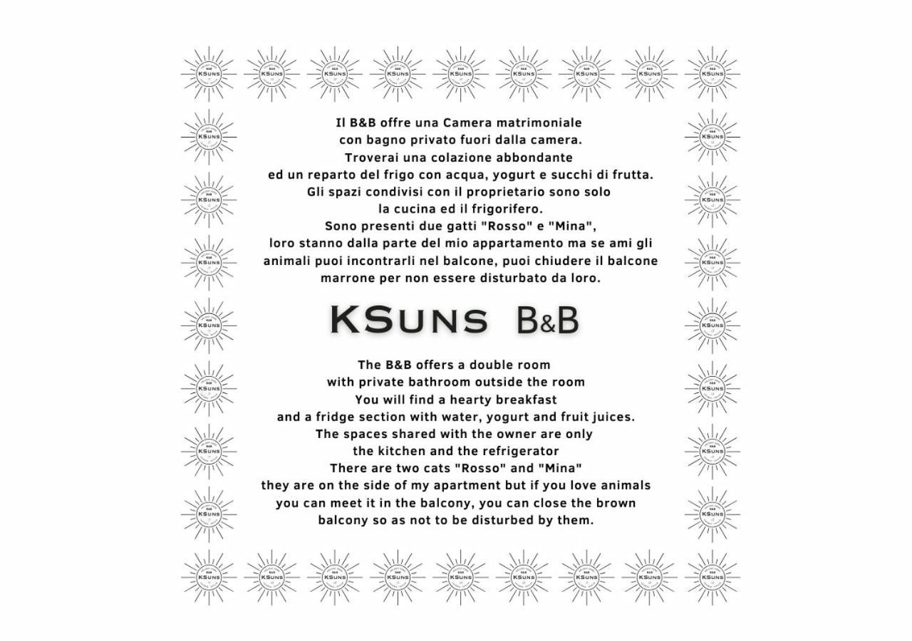 Ksuns Panzió Catania-Fontanarossai nemzetközi repülőtér Kültér fotó